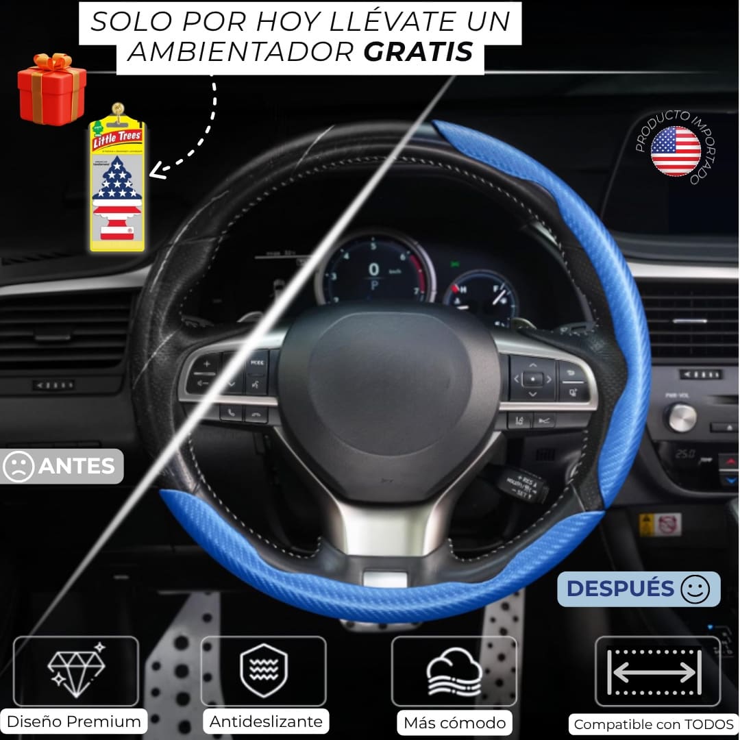 Carbonx™ Protector de Volante Premium + Regalo🎁